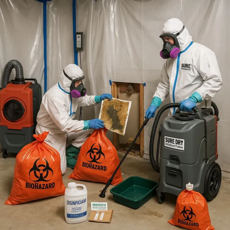 Contaminated Water Handling Protocols process in East Moline, IL