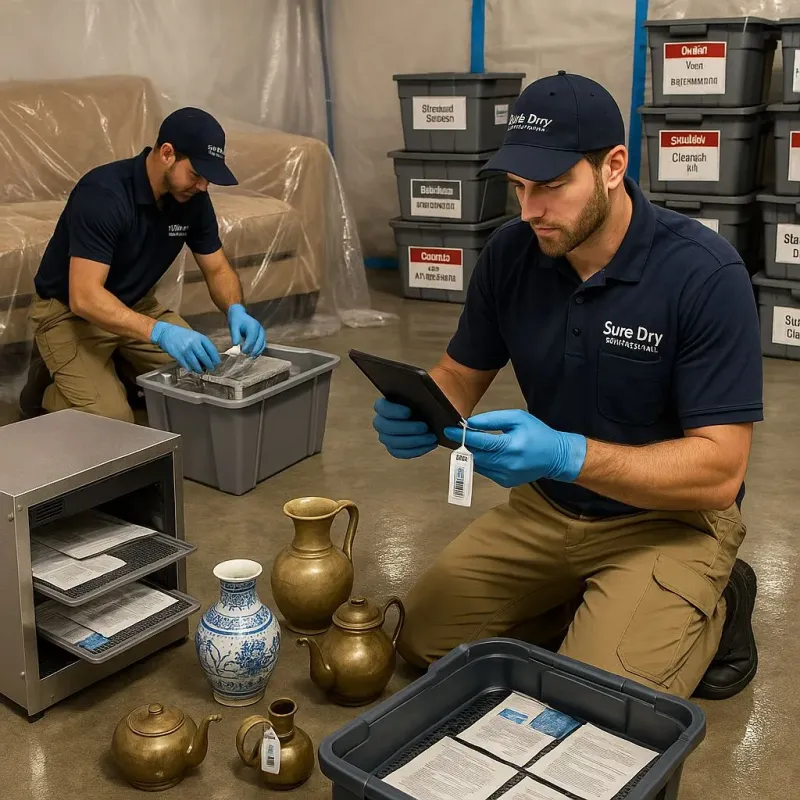 Content Protection and Restoration process in East Moline, IL